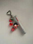 Chaveiro Rhode peptide batom morango Skullpanda Mama Fufu