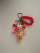 Sonny Angel morango amor macaco vermelho